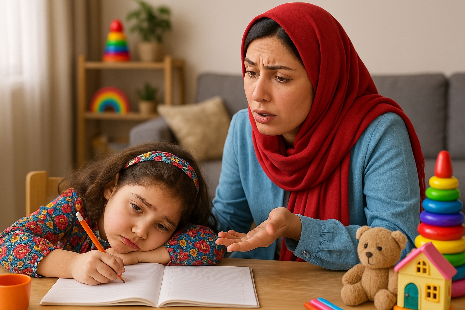 انجام ندادن تکالیف مدرسه