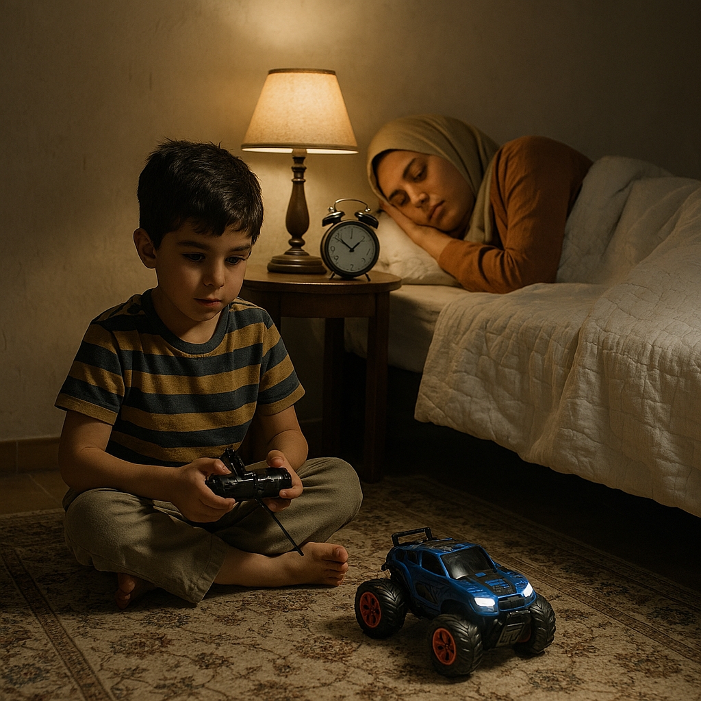 معمای بی‌خوابی کودکان