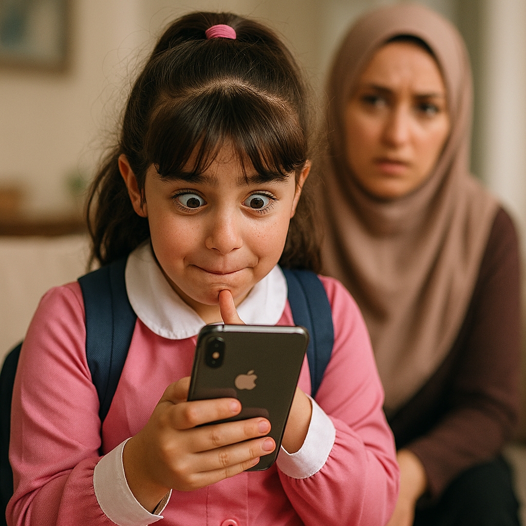 کودکم محتوای نامناسب می‌بیند